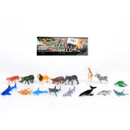 16-teiliges Set mit Tierfiguren