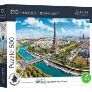 500-teilige UFT-Puzzle von Trefl: Das Zentrum von Paris aus der Vogelperspektive