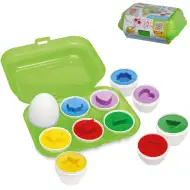 ABC bunte Eier-Formensortierer mit 6 Eiern - Simba Toys