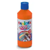 Acrylfarbe 250 ml in Orange - Carioca