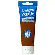 Acrylfarbe 75ml in Braun - Carioca