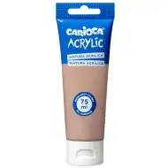 Acrylfarbe 75ml in Bronze - Carioca