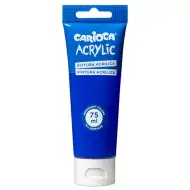 Acrylfarbe 75ml in Dunkelblau - Carioca