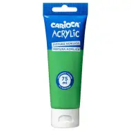 Acrylfarbe 75ml in leuchtendem Grün - Carioca