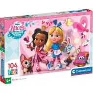Alice im Wunderland 104-teiliges Supercolor Puzzle - Clementoni