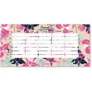 Ars Una: Beach Flowers einseitiger, beidseitig bedruckter Stundenplan