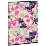 Ars Una: Beach Flowers extra geheftetes liniertes Heft A/4