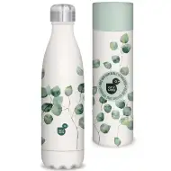 Ars Una: Botanic Leaf doppelwandige Metallflasche in Geschenkbox 500ml