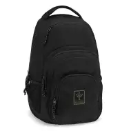 Ars Una: Cordura Black AU-2 Schultasche, Rucksack 32x46x22 cm