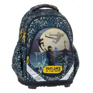 Ars Una: Ninjas in the Dark anatomischer Schulrucksack, Rucksack 33x43x22 cm