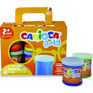 Baby abwaschbare Fingerfarben 6er-Set - Carioca