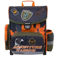 Bambino: Militär ergonomischer Schulranzen, Rucksack 36x27x14cm
