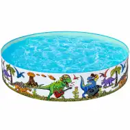 Bestway: Fill n Fun™ Dinosaurier-Hartwandplanschbecken Ø 183 x 38 cm