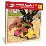 Bing und Freunde 9-teiliges Holzrahmenpuzzle - Lisciani