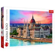 Budapest, Parlament 500-teiliges Puzzle - Trefl