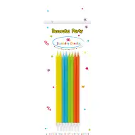 Bunte Geburtstagskerzen 16er-Set