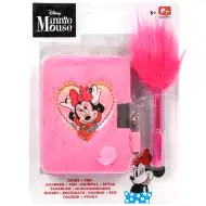 Canenco: Geheimes Minnie Maus Tagebuch mit Schloss und UV-Lampe
