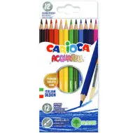 Carioca: Aquarell malbare Buntstifte Set 12 Stück