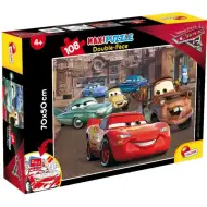 Cars 2-in-1 108-teiliges Puzzle und Malset 70x50cm - Lisciani