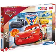 Cars 3 Kolben-Cup Supercolor Puzzle 104 Teile - Clementoni