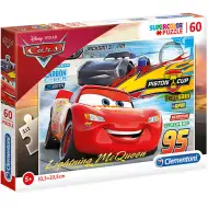 Cars 3 Kolben-Cup Supercolor Puzzle 60-teilig - Clementoni
