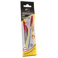 Corvina WH-T 4er-Set rote Kugelschreiber - Carioca
