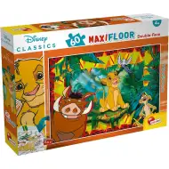 Der König der Löwen 2-in-1 60-teilige Maxi-Puzzle und Malvorlage 70x50 cm – Lisciani