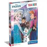 Die Eiskönigin 104-teiliges Super Color Puzzle - Clementoni