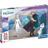 Die Eiskönigin 24-teilige Maxi Supercolor Puzzle - Clementoni