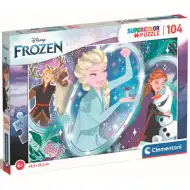 Die Eiskönigin II: Elsas Zauber Supercolor Puzzle 104 Teile - Clementoni