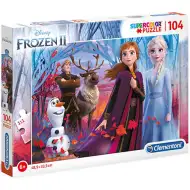 Disney Die Eiskönigin 2 Supercolor Puzzle 104 Teile - Clementoni