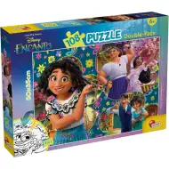 Disney Encanto 2-in-1 Puzzle mit 108 Teilen und Malvorlage 50x35 cm – Lisciani