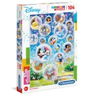Disney-Märchenhelden Supercolor Puzzle 104 Teile - Clementoni