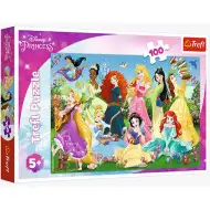 Disney Prinzessinnen: Charmante Prinzessinnen Puzzle 100 Teile - Trefl