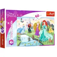 Disney Prinzessinnen: Treffen mit den Prinzessinnen 60-teiliges Puzzle - Trefl