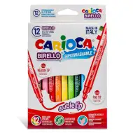 Doppelseitiges Filzstift-Set 12 Stück - Carioca