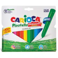 Dreieck Jumbo Buntstift-Set 12 Stück - Carioca
