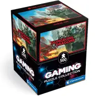 Dungeons &amp; Dragons – Land der Flammen 500-teilige Puzzle - Clementoni