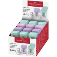 Faber-Castell: Anspitzer mit Kunststoffbehälter in Pastellfarben 1 Stk