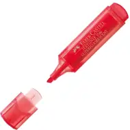Faber-Castell: Superfluorescent Textmarker Rot