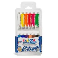 Farbtemperasatz 12 Stück 12ml - Carioca