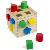 Formsortierwürfel Holz Geschicklichkeitsspiel - Melissa &amp; Doug