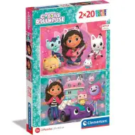 Gabis Puppenhaus Supercolor 2x20 Teile Puzzle - Clementoni