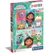 Gabis Puppenhaus Supercolor 2x60 Teile Puzzle - Clementoni