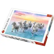 Galoppierende weiße Pferde 500-teilige Puzzle - Trefl