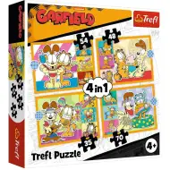 Garfield Geschichten 4-in-1 Puzzle-Set - Trefl