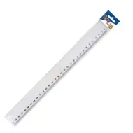 Gerades Kunststofflineal 30 cm
