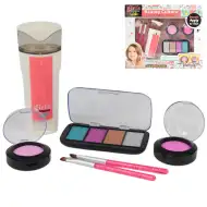 Girls Creator: Realistisches Schminkset mit Luftbefeuchter und Pinseln
