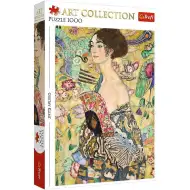Gustav Klimt: Die Dame mit Fächer 1000-teilige Puzzle - Trefl
