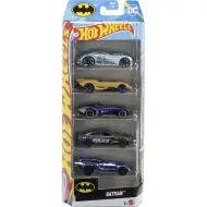 Hot Wheels: Batman Spielzeugautos 5er-Set 1/64 - Mattel